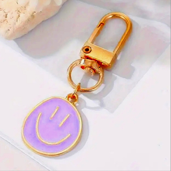 Joyful Face Purse Charms/Keychain Chains Bundle of Seven - Picture 8 of 8